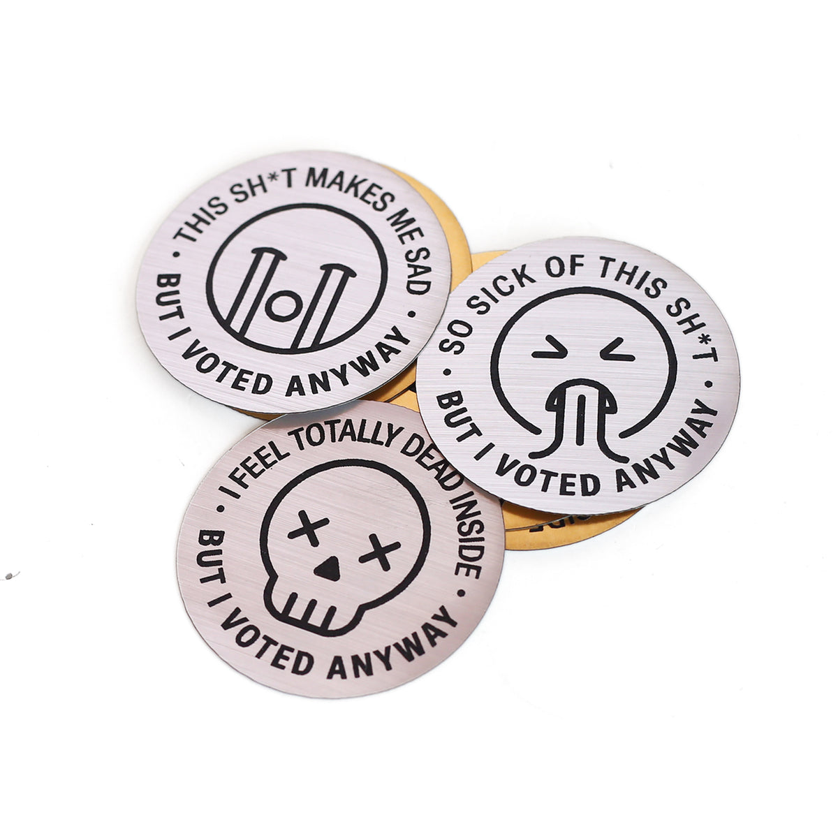Voting Stickers by Safwat Saleem
