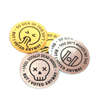 Voting Stickers by Safwat Saleem