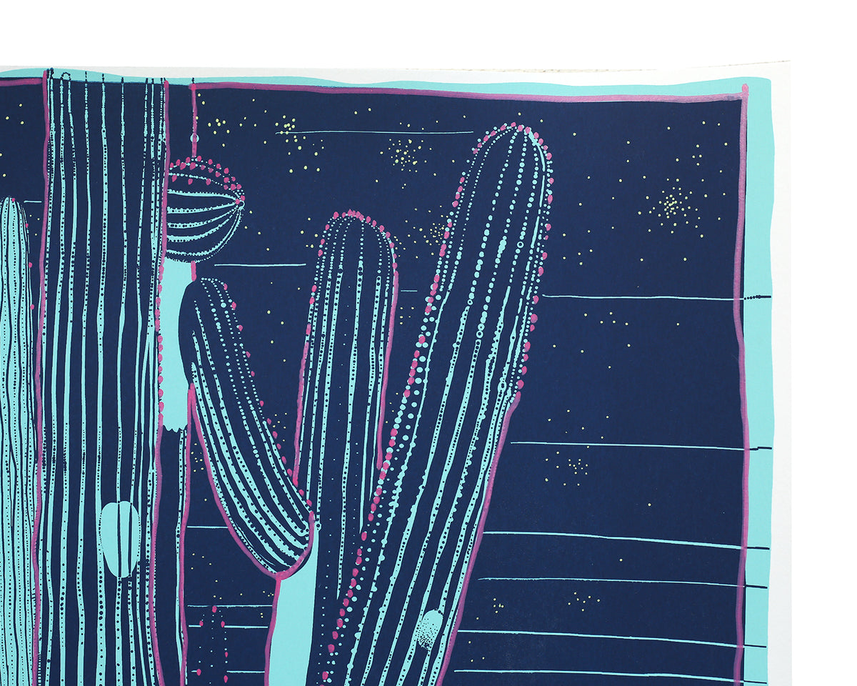 Saguaro Sketch by Andy Brown
