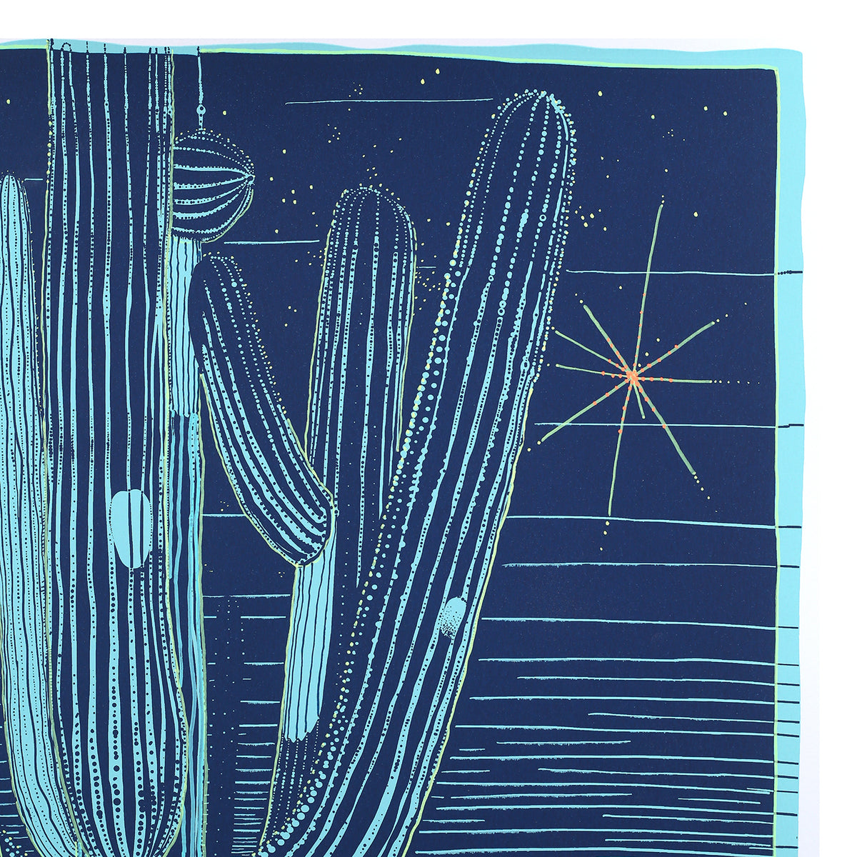 Saguaro Sketch by Andy Brown