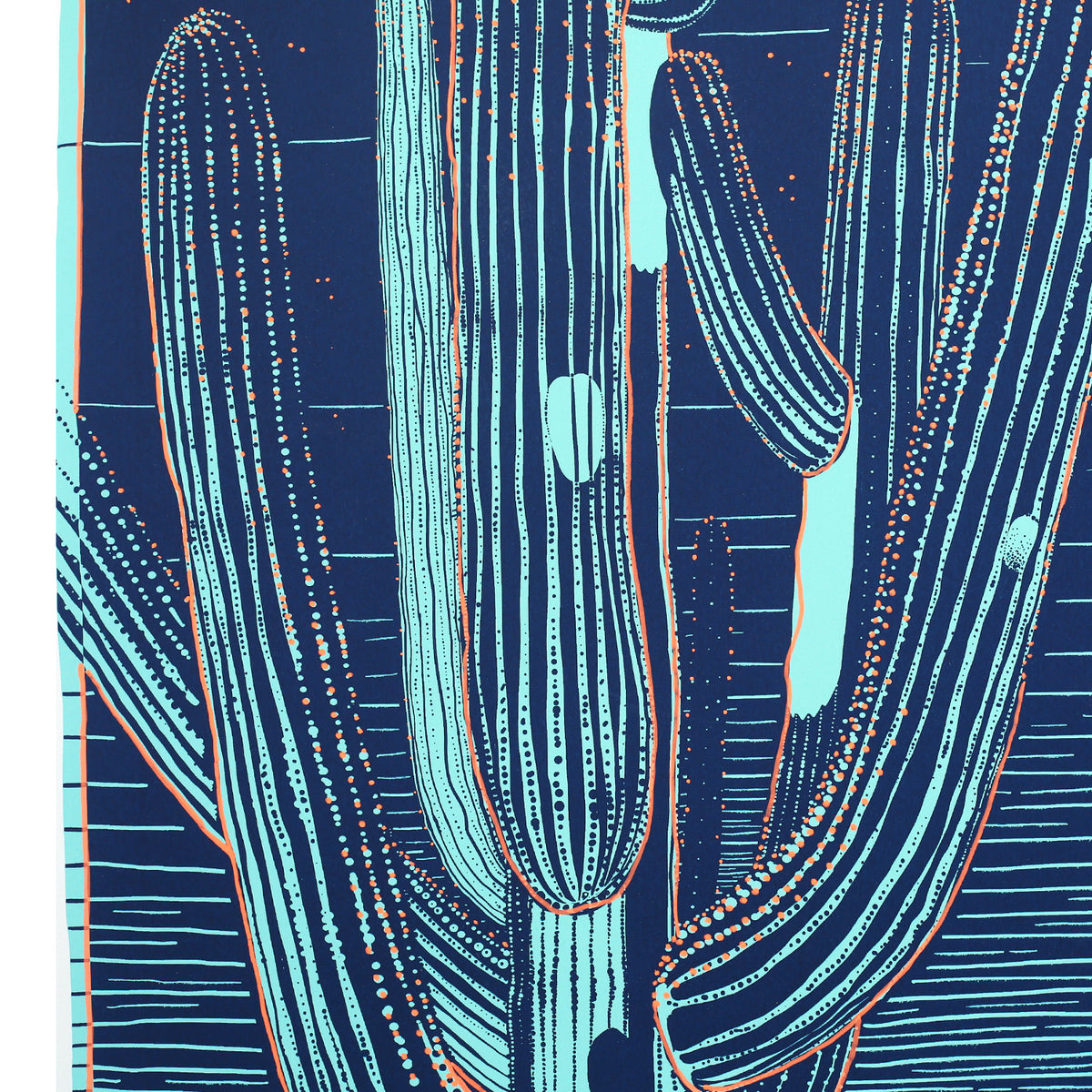 Saguaro Sketch by Andy Brown