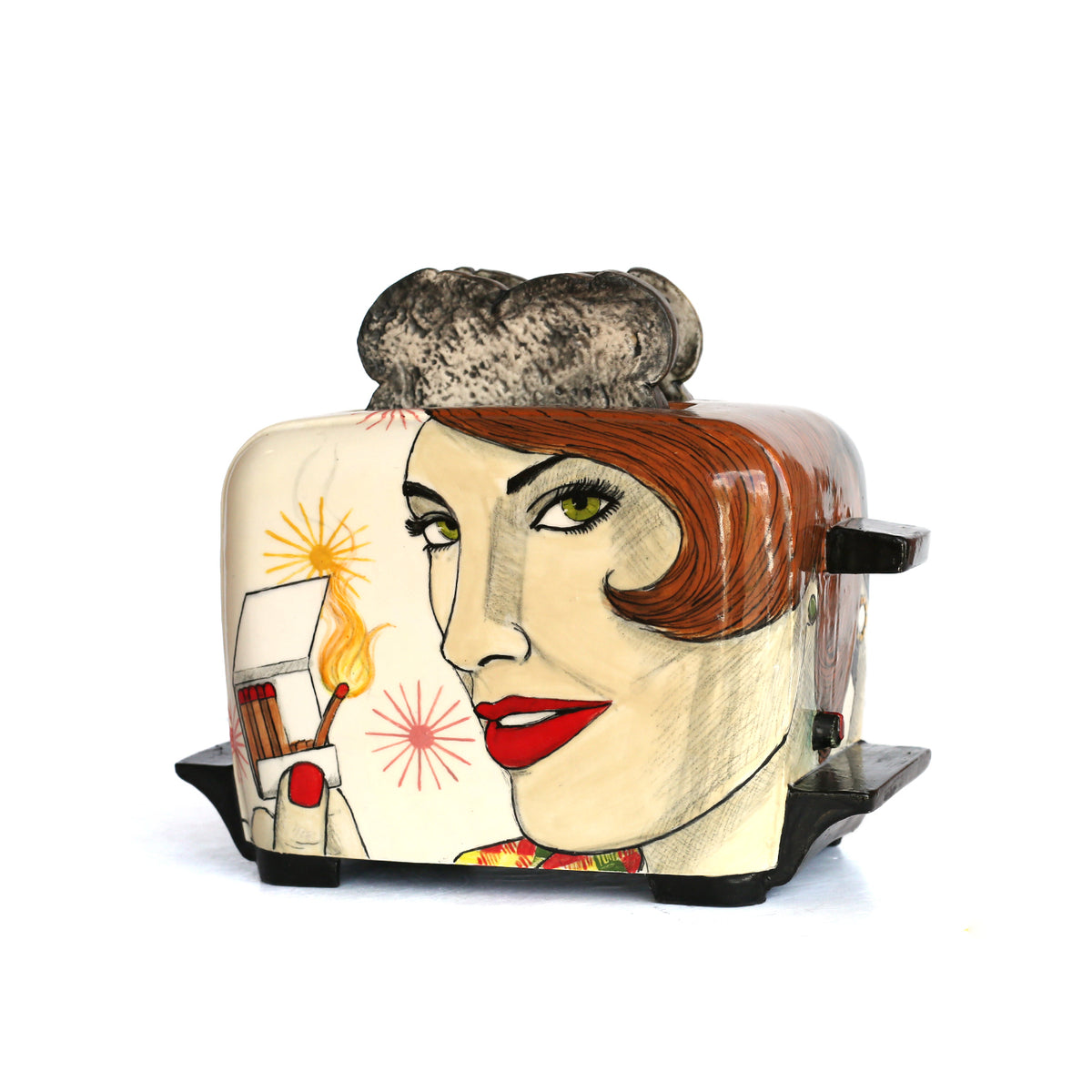 A Toast to Burning Desires: Static Solutions by Shalene Valenzuela