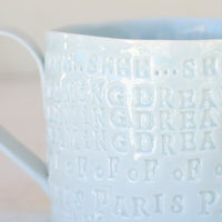 'Dreaming of Paris' Mug by Stepanka Summer