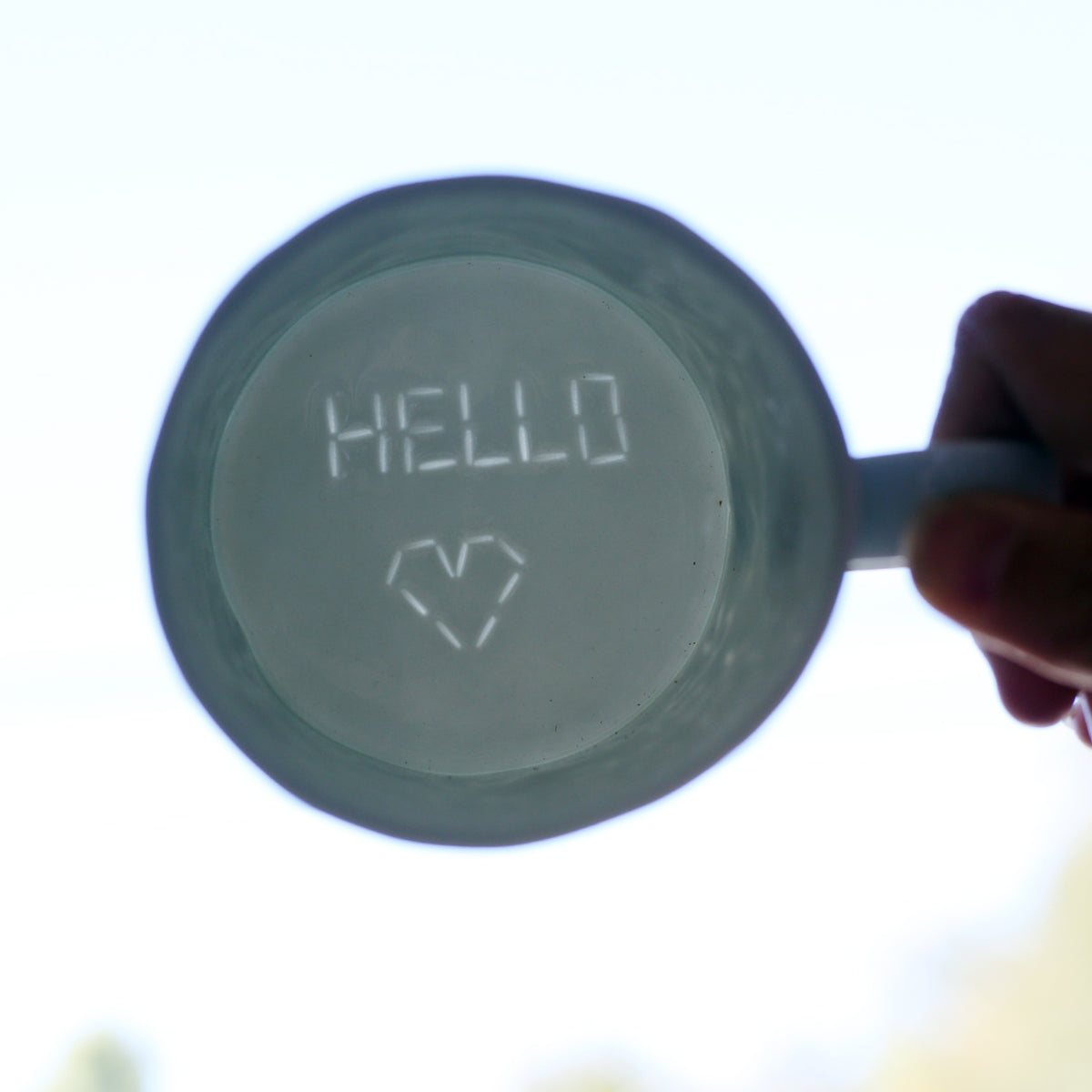 'Hello <3' Mug by Stepanka Summer