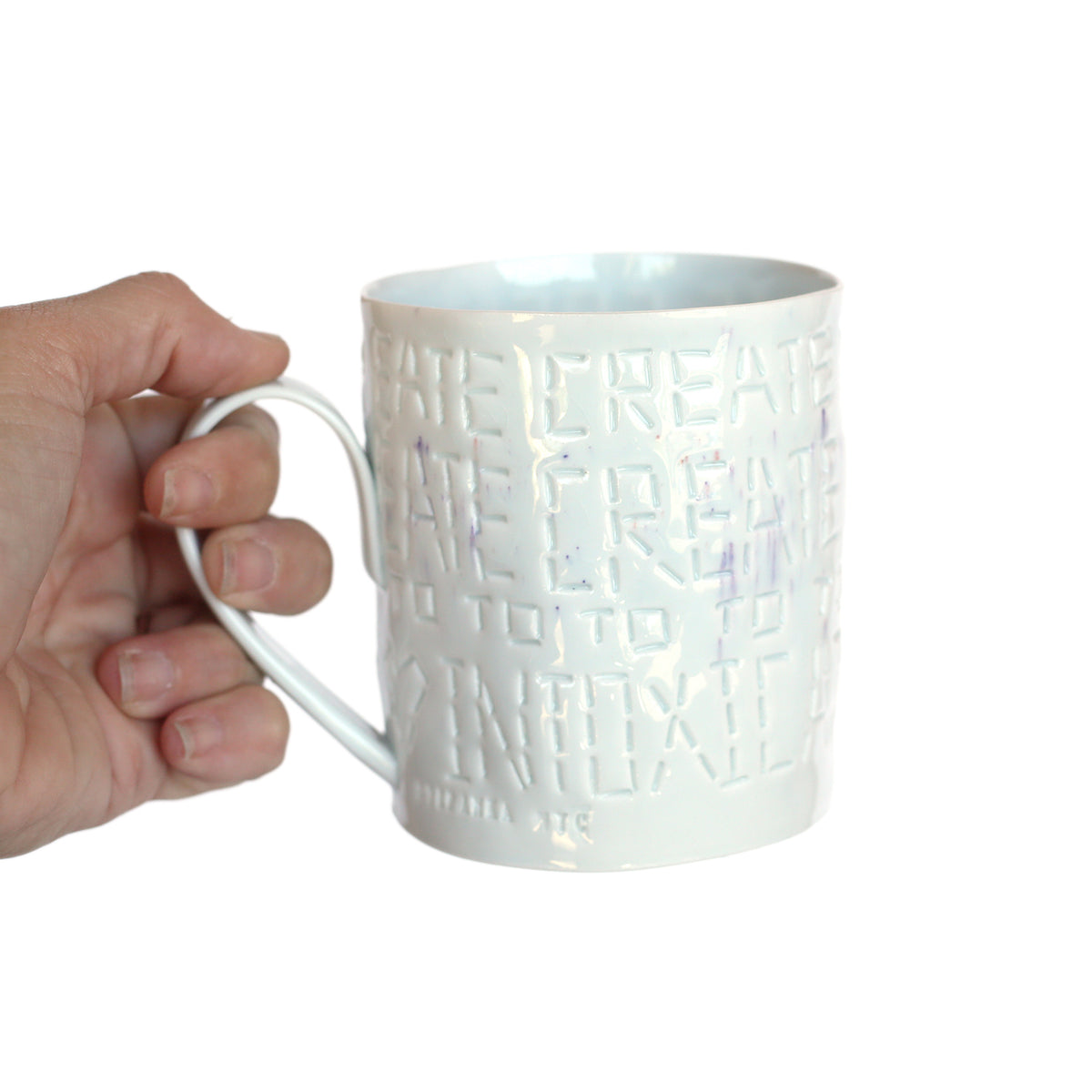 'Keep Creating XO' Mug by Stepanka Summer