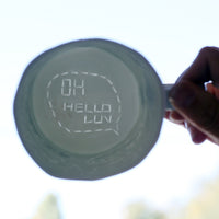 'Oh Hello Luv' Mug by Stepanka Summer