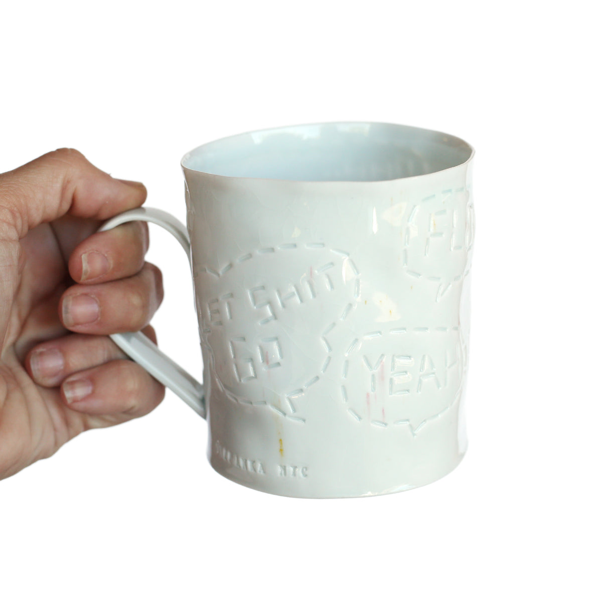 'Breathe' Mug by Stepanka Summer