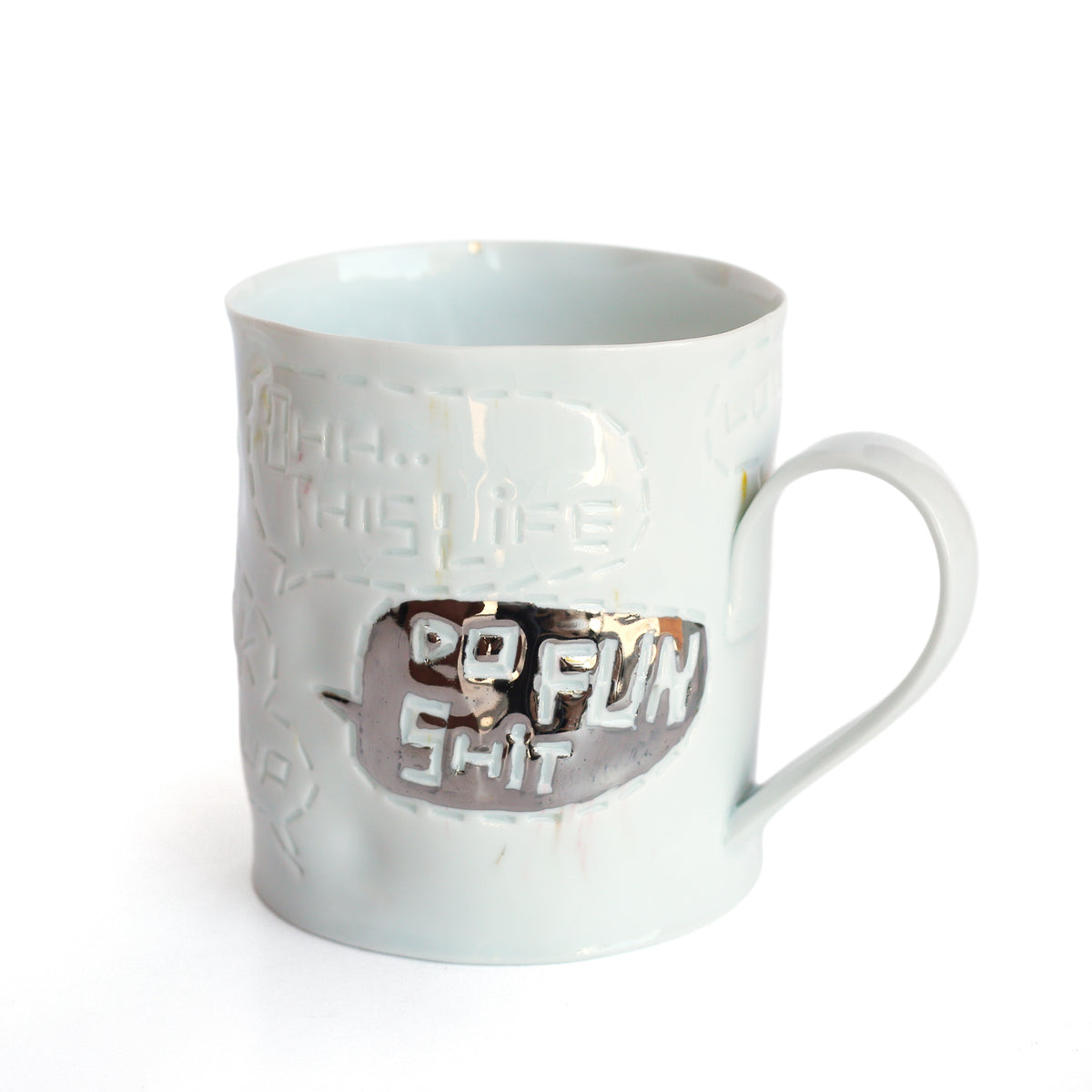 'Breathe' Mug by Stepanka Summer