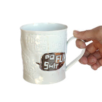 'Breathe' Mug by Stepanka Summer