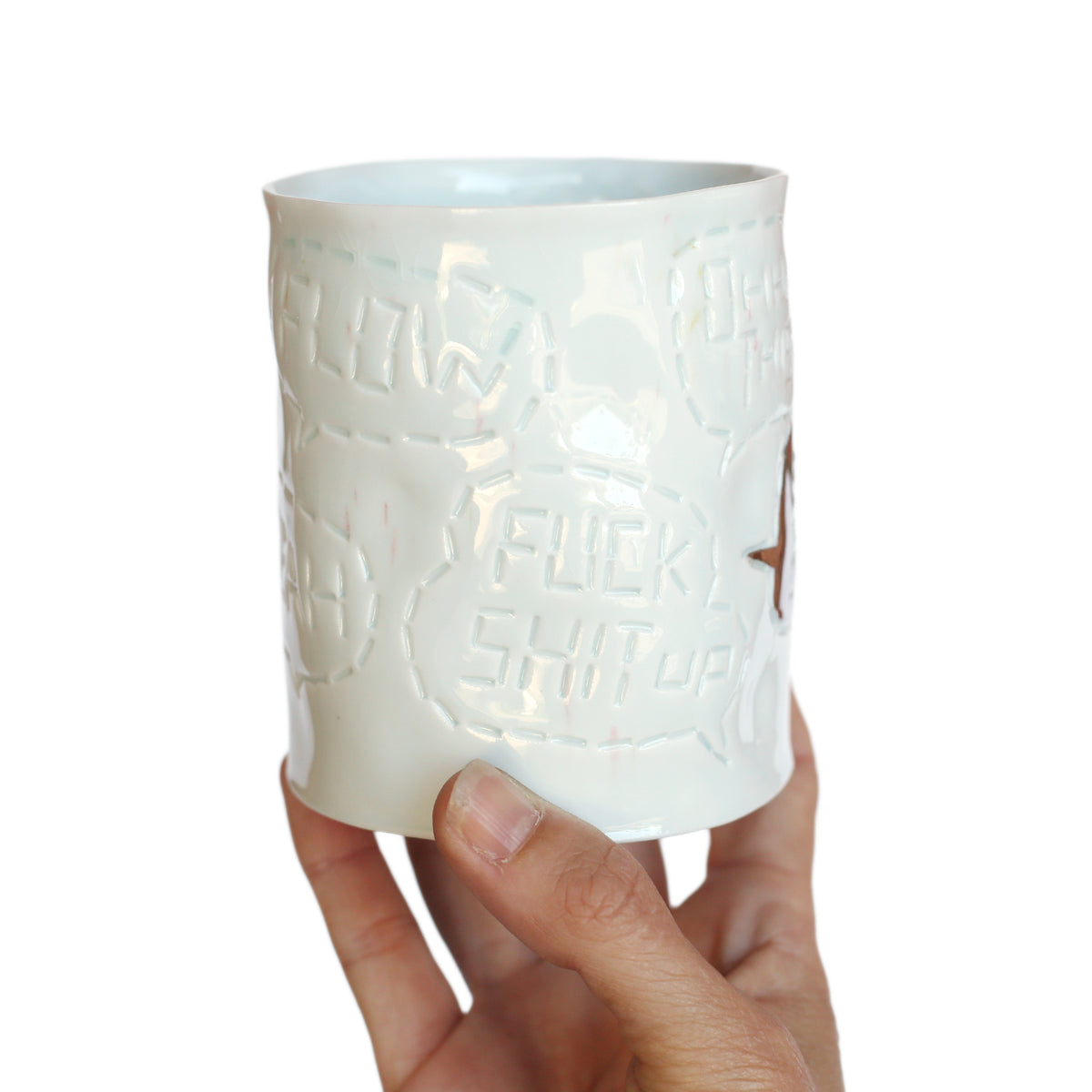 'Breathe' Mug by Stepanka Summer