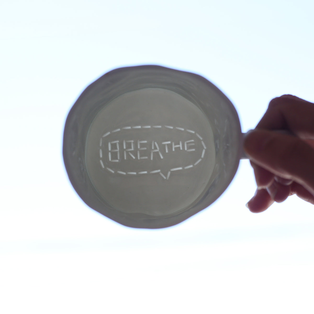 'Breathe' Mug by Stepanka Summer