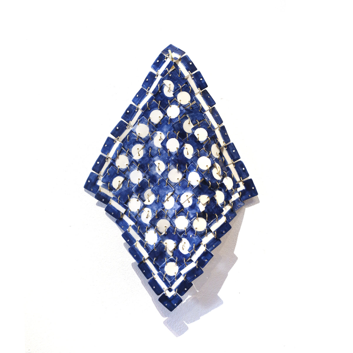Porcelain Fabric Square IV by Stepanka Summer