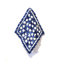 Porcelain Fabric Square IV by Stepanka Summer