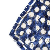 Porcelain Fabric Square IV by Stepanka Summer