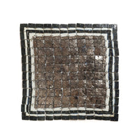 Porcelain Fabric Square III by Stepanka Summer