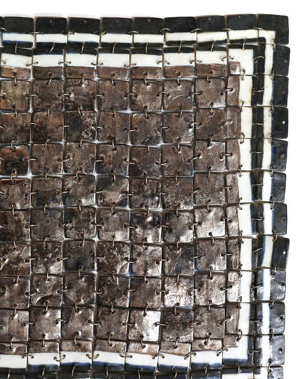 Porcelain Fabric Square III by Stepanka Summer