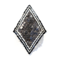 Porcelain Fabric Square III by Stepanka Summer