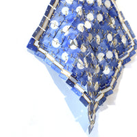 Porcelain Fabric Square I by Stepanka Summer