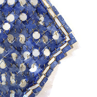 Porcelain Fabric Square I by Stepanka Summer