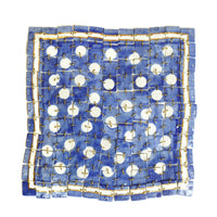 Porcelain Fabric Square I by Stepanka Summer