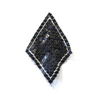 Porcelain Fabric Square II by Stepanka Summer
