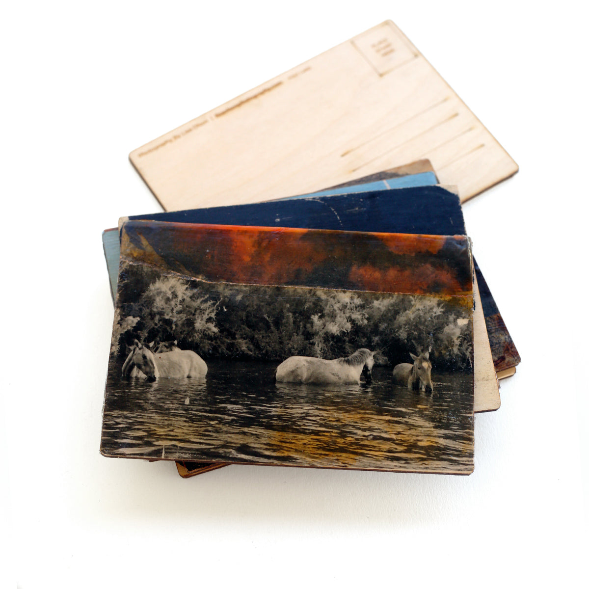 Postcard Collaboration by Brad Towsley & Lisa Olson