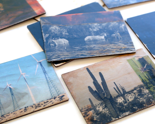 Postcard Collaboration by Brad Towsley & Lisa Olson