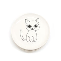 8" Kitty Cat Plate by Denise Yaghmourian