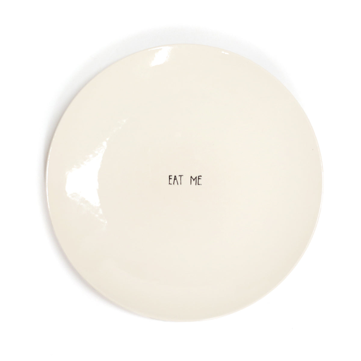 EAT ME plate by Denise Yaghmourian