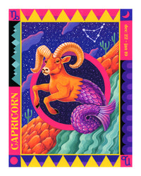 Zodiac in the Desert Print Series by Shachi Kale