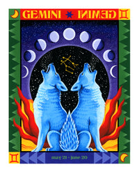 Zodiac in the Desert Print Series by Shachi Kale