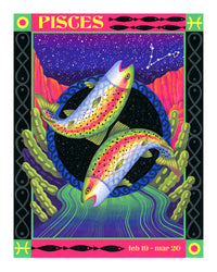 Zodiac in the Desert Print Series by Shachi Kale