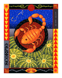 Zodiac in the Desert Print Series by Shachi Kale