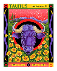 Zodiac in the Desert Print Series by Shachi Kale