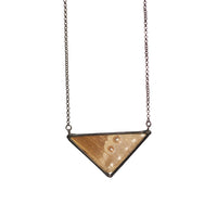 Morpho Necklace by Heather Grimes