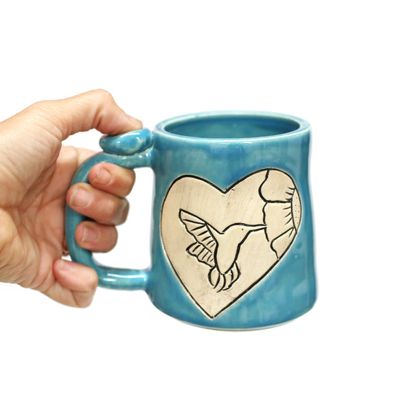 Hummingbird Mug by Crooked Tree Ceramics