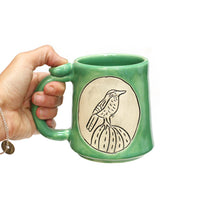 Cactus Wren Mug by Crooked Tree Ceramics
