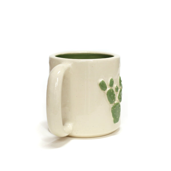 Prickly Pear Mug by Crooked Tree Ceramics