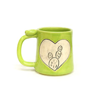 Carved Mug by Crooked Tree Ceramics