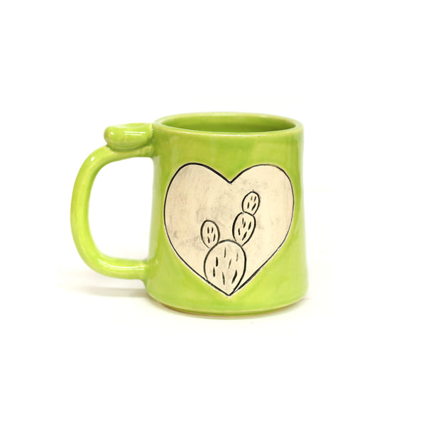 Carved Mug by Crooked Tree Ceramics