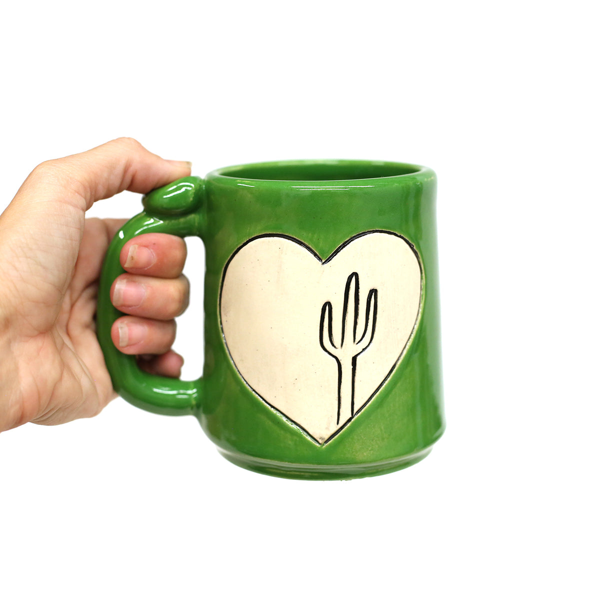 Cactus Mug by Crooked Tree Ceramics