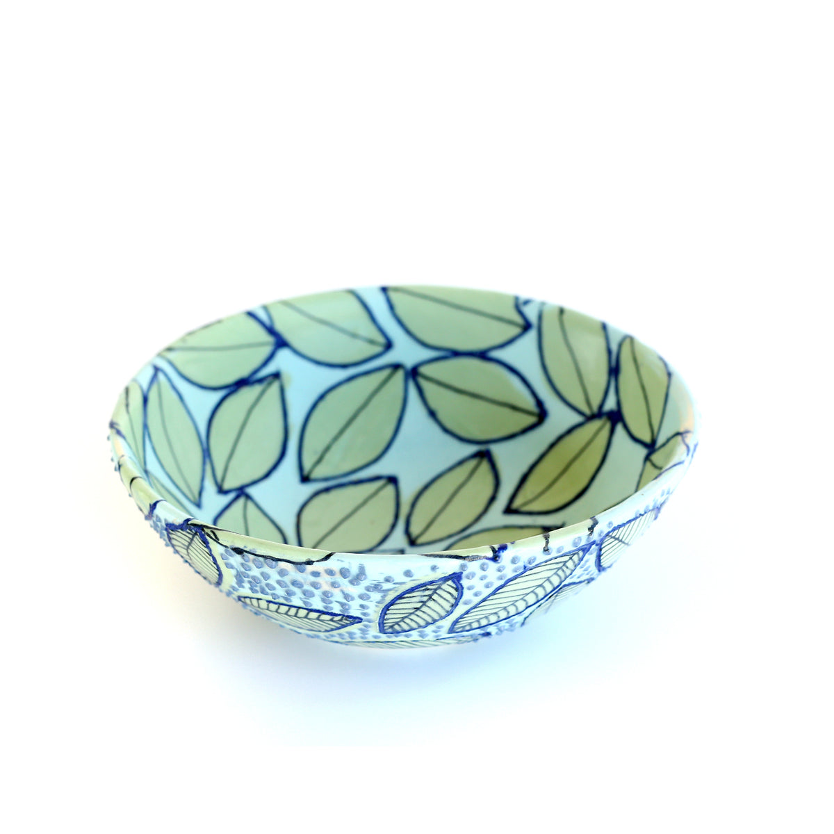 Dot Botanical Bowl by Darshana Patel