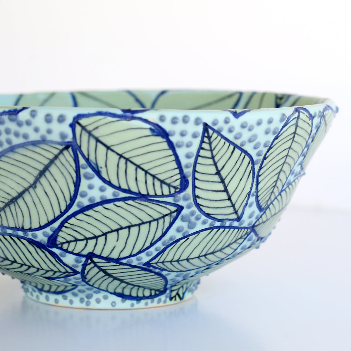 Dot Botanical Bowl by Darshana Patel