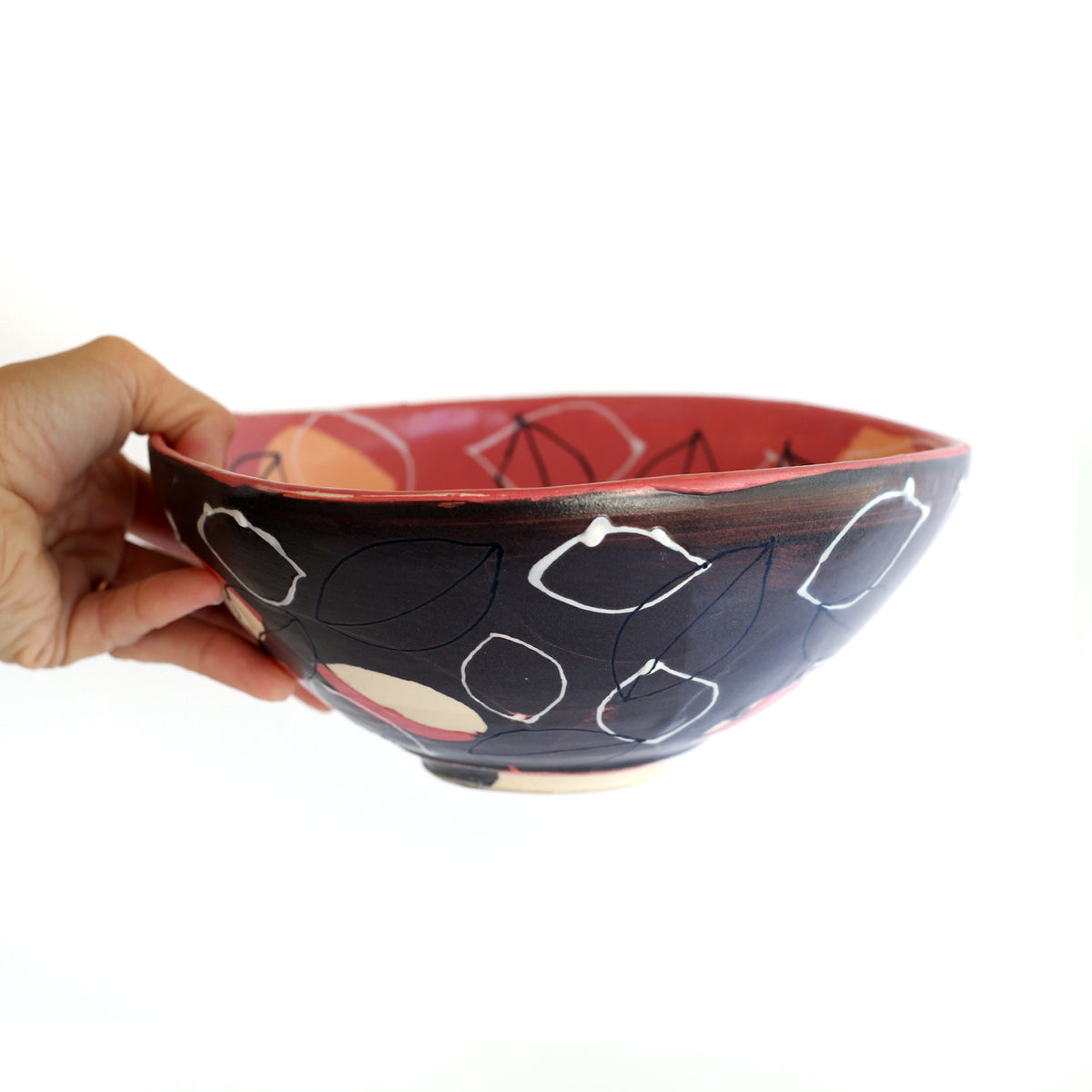 Coral Leaf Bowl by Darshana Patel