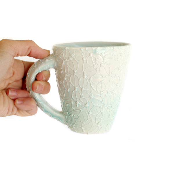 Celadon Mug by Darshana Patel