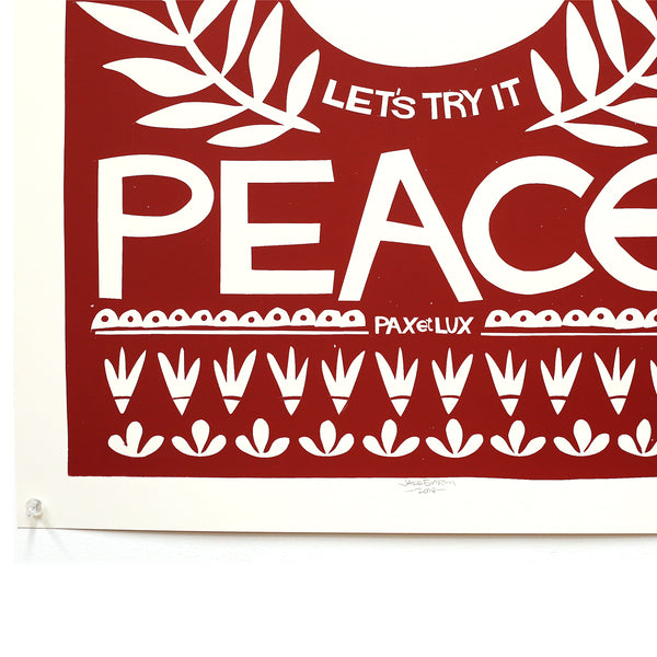 Imperfect Peace Print by Jake Early