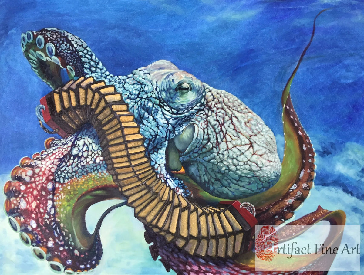 "Slinky Dinky Doo" Print by Leah Kiser