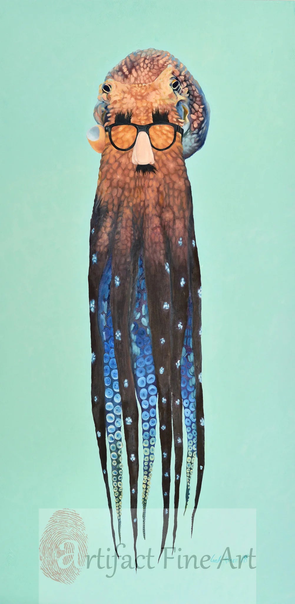 "Master of Disguise" Print by Leah Kiser