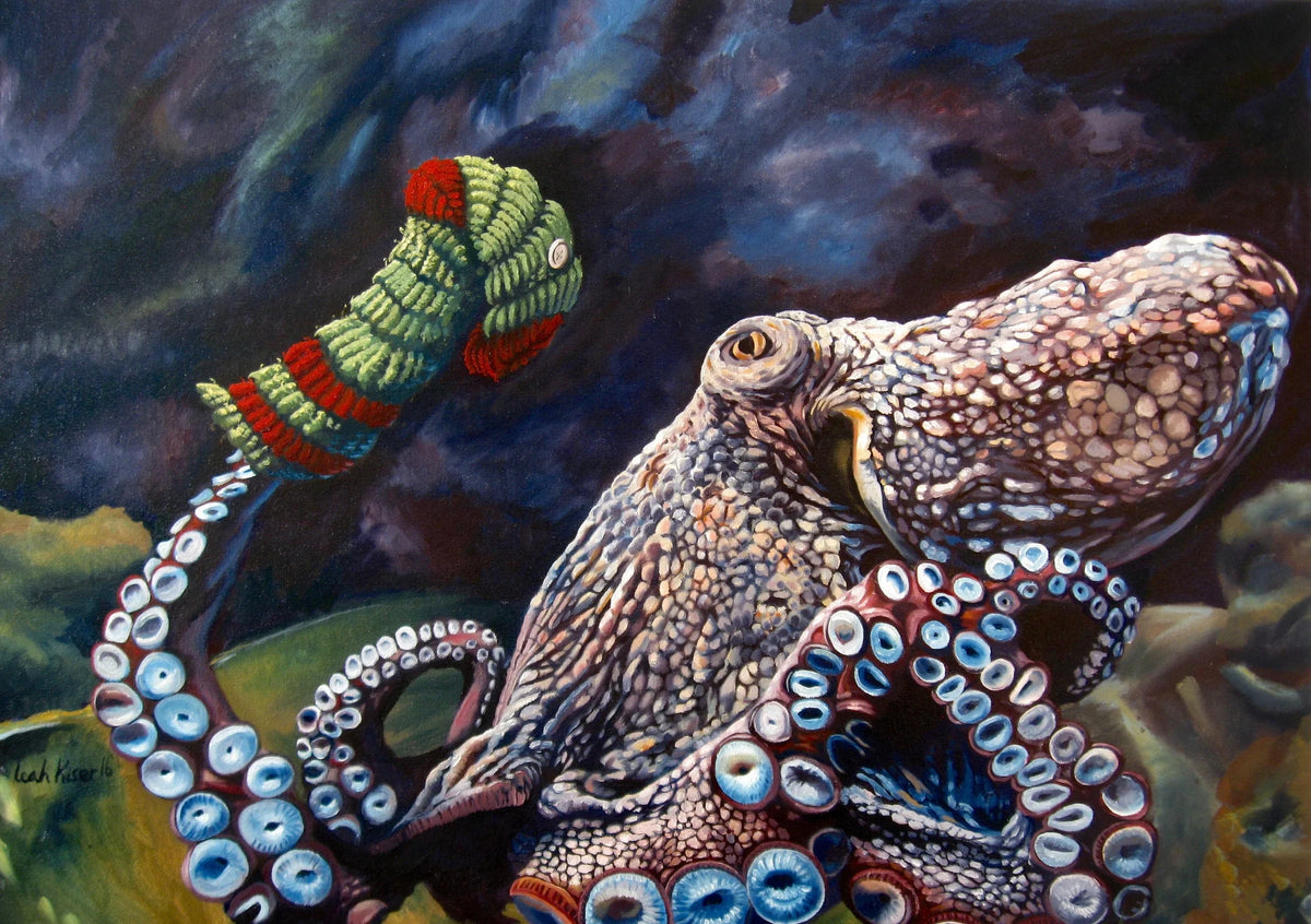 "Socktopus" Print by Leah Kiser