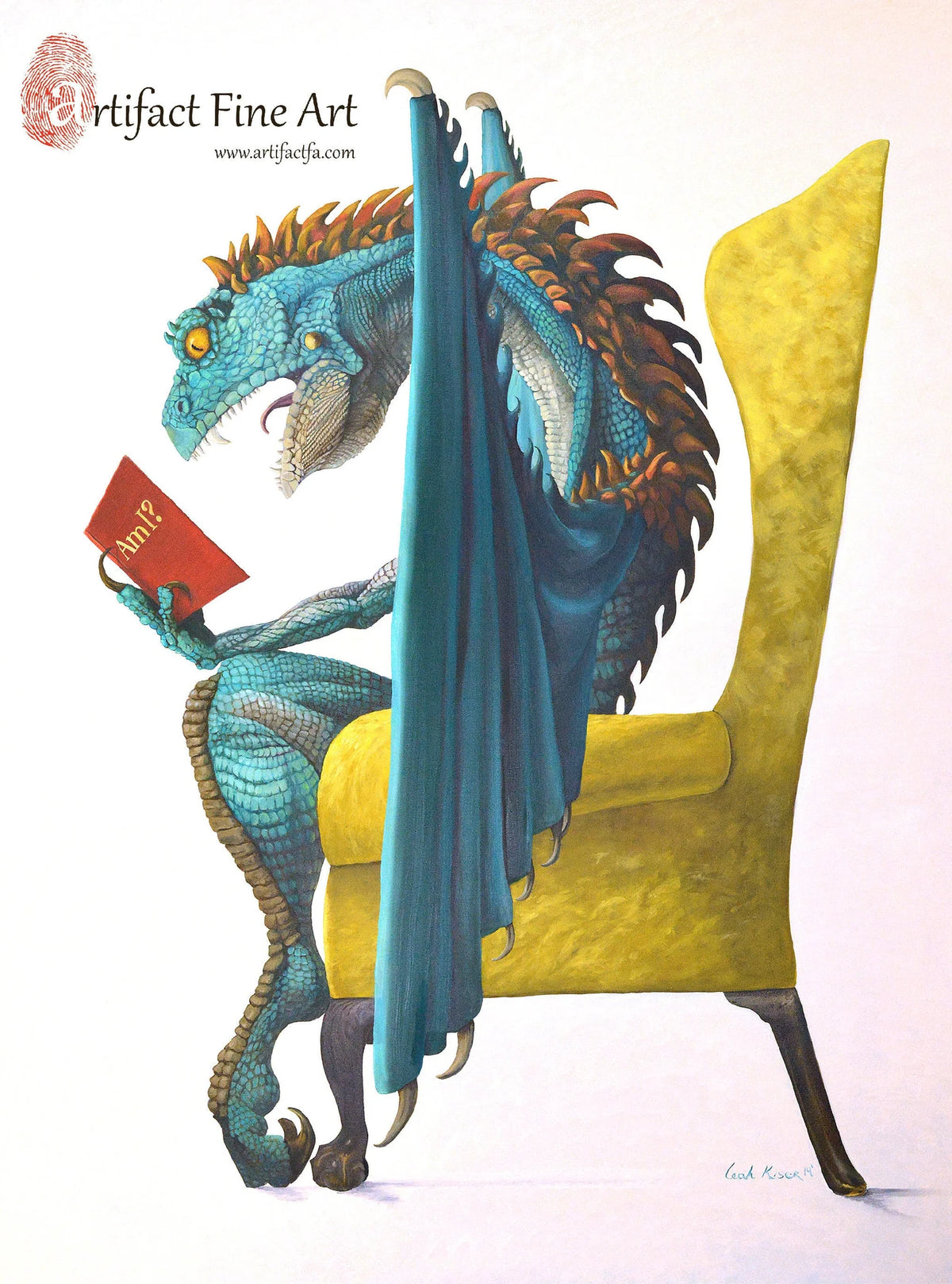 "Plight of the Jabberwocky" Print by Leah Kiser